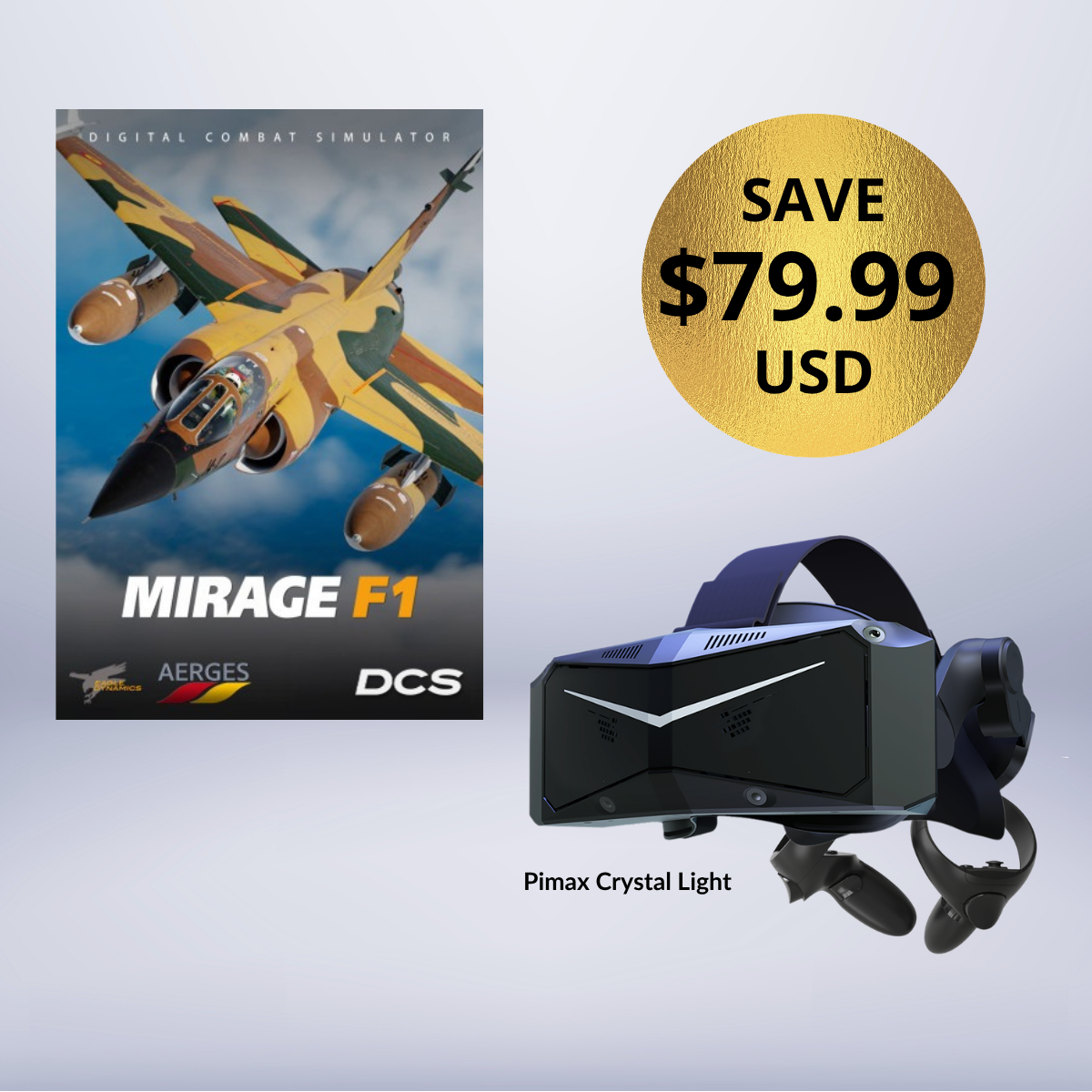 Pimax Crystal Light+ Gratis-Flug-Zusatzpaket 