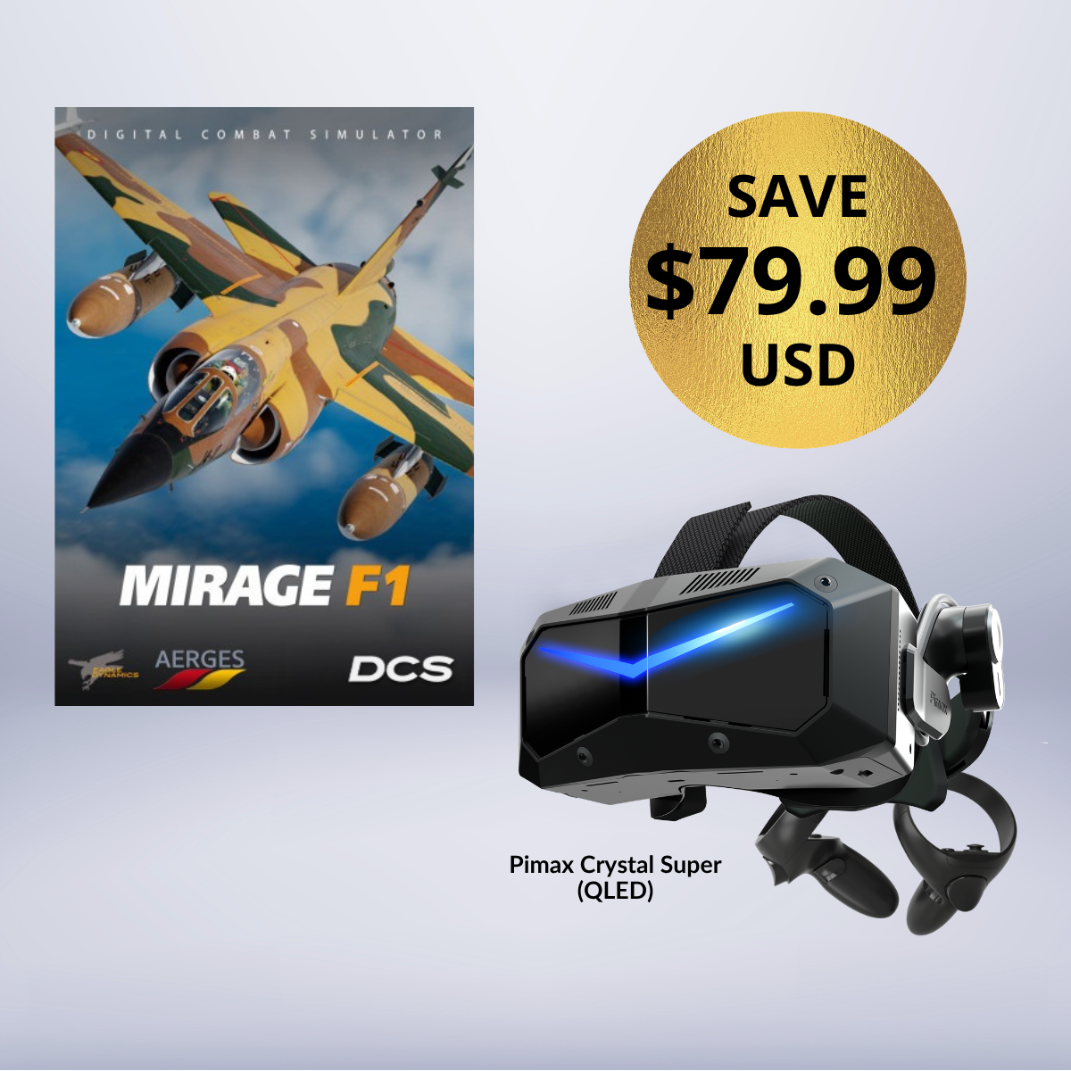 Pimax Crystal Super + Gratis-Flug-Zusatzpaket 