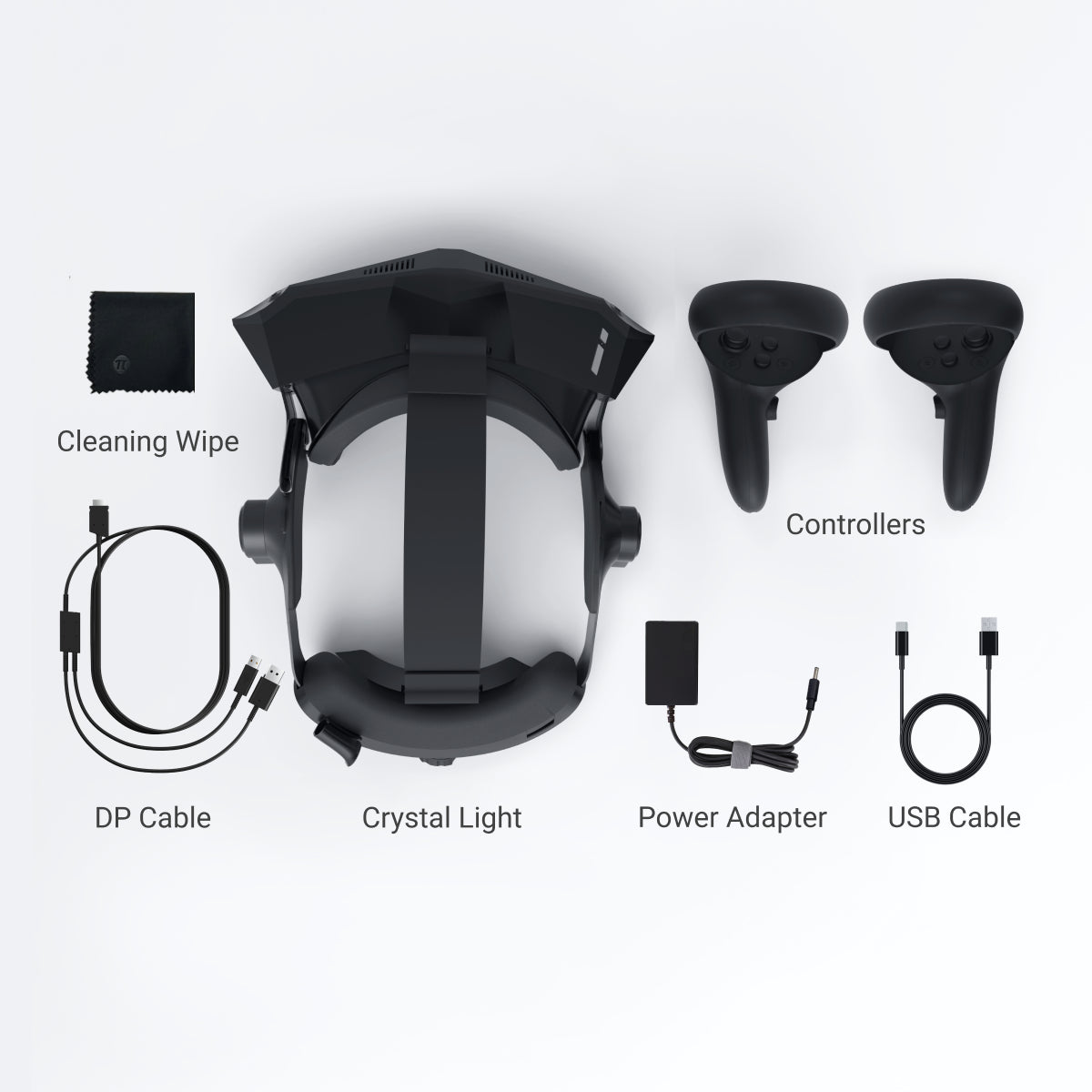 Pimax Crystal Light + Free HonsVR Prescription Lenses Bundle